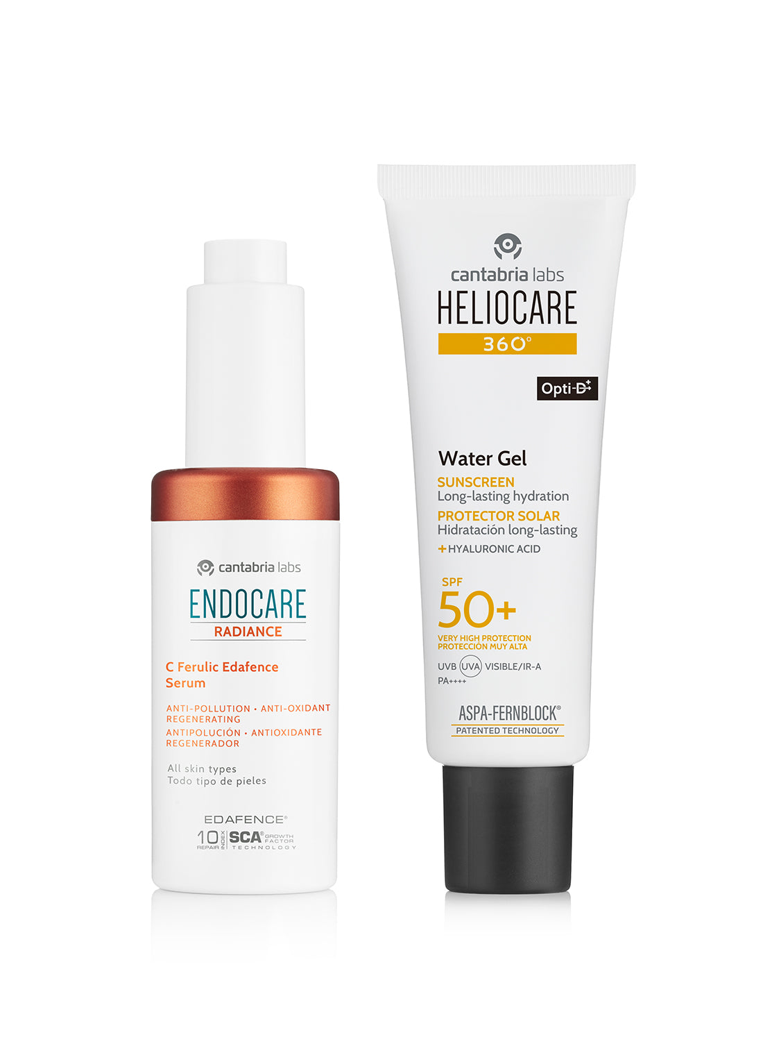 ENDOCARE C Ferulic Serum & HELIOCARE 360° Sunscreen
