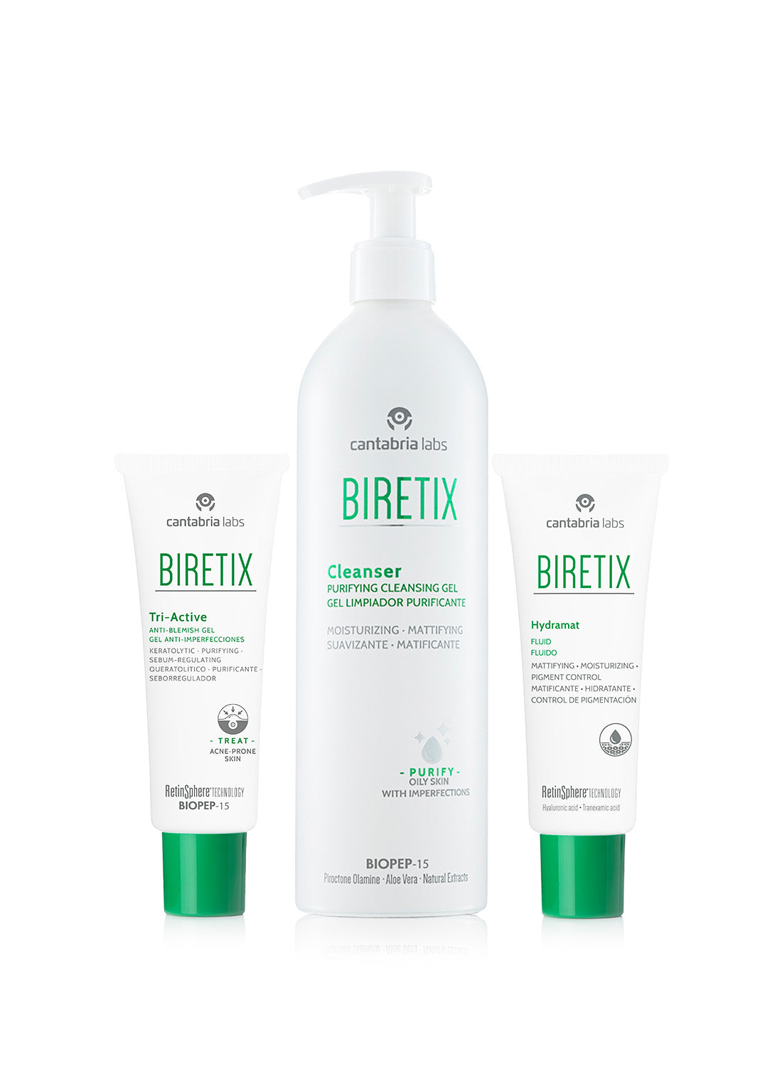 BIRETIX Regime for Adolescent or Persistent Acne-Prone Skin