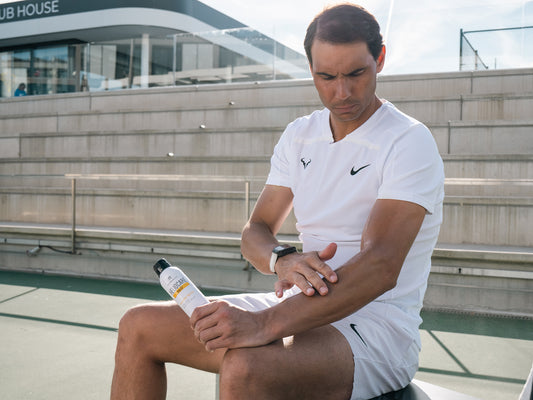 Heliocare and Rafa Nadal together for good sun protection and healthy activity in the sun