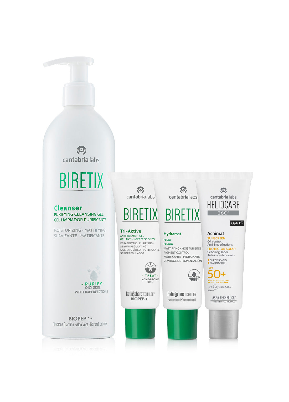 BIRETIX Regime for Adolescent or Persistent Acne-Prone Skin
