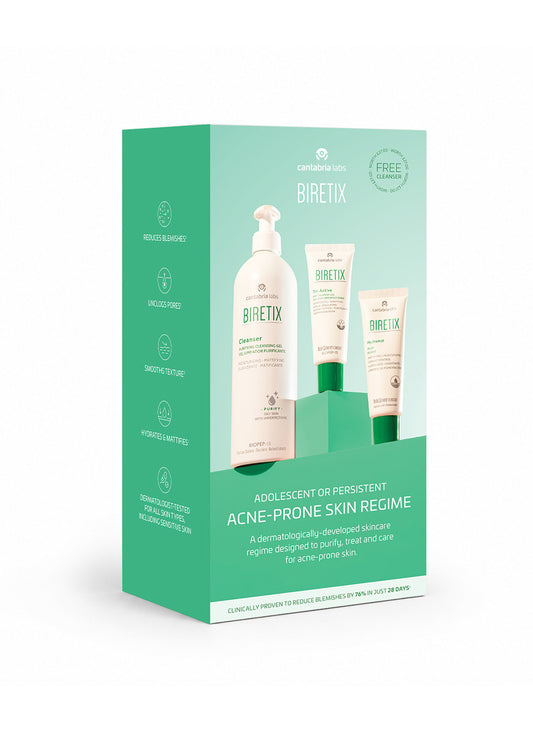 BIRETIX Regime for Adolescent or Persistent Acne-Prone Skin