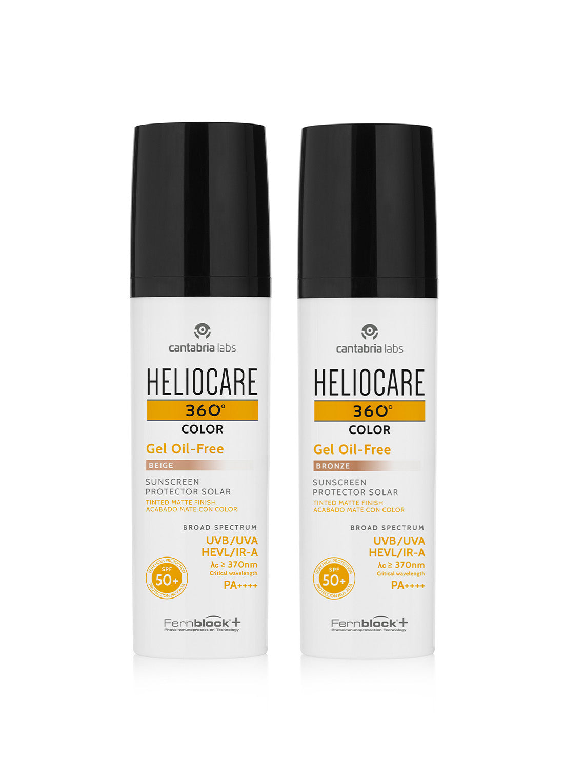 HELIOCARE 360° COLOR Gel Oil-Free COMBI 2-pack