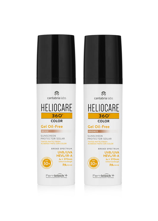 HELIOCARE 360° COLOR Gel Oil-Free COMBI 2-pack