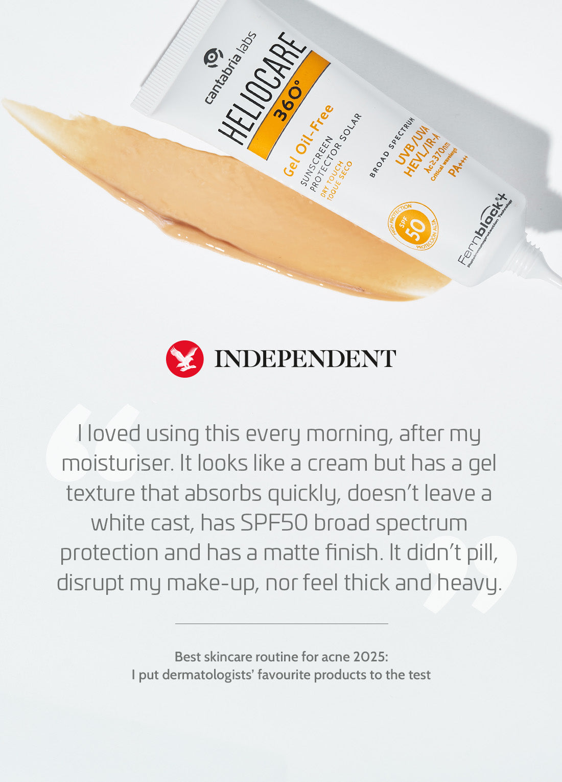 HELIOCARE 360° Gel Oil-Free SPF50