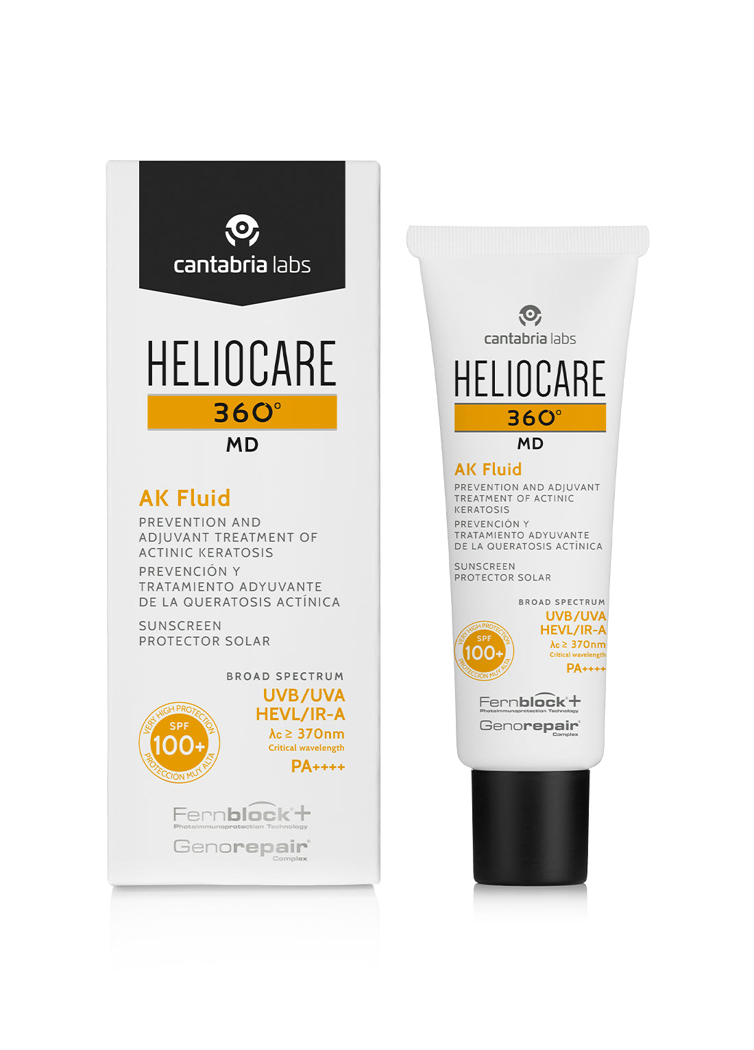 Heliocare 360° MD AK Fluid SPF100+